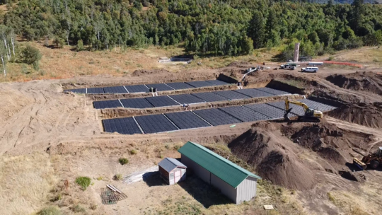 engineered wastewater system for a large 355 acre campground